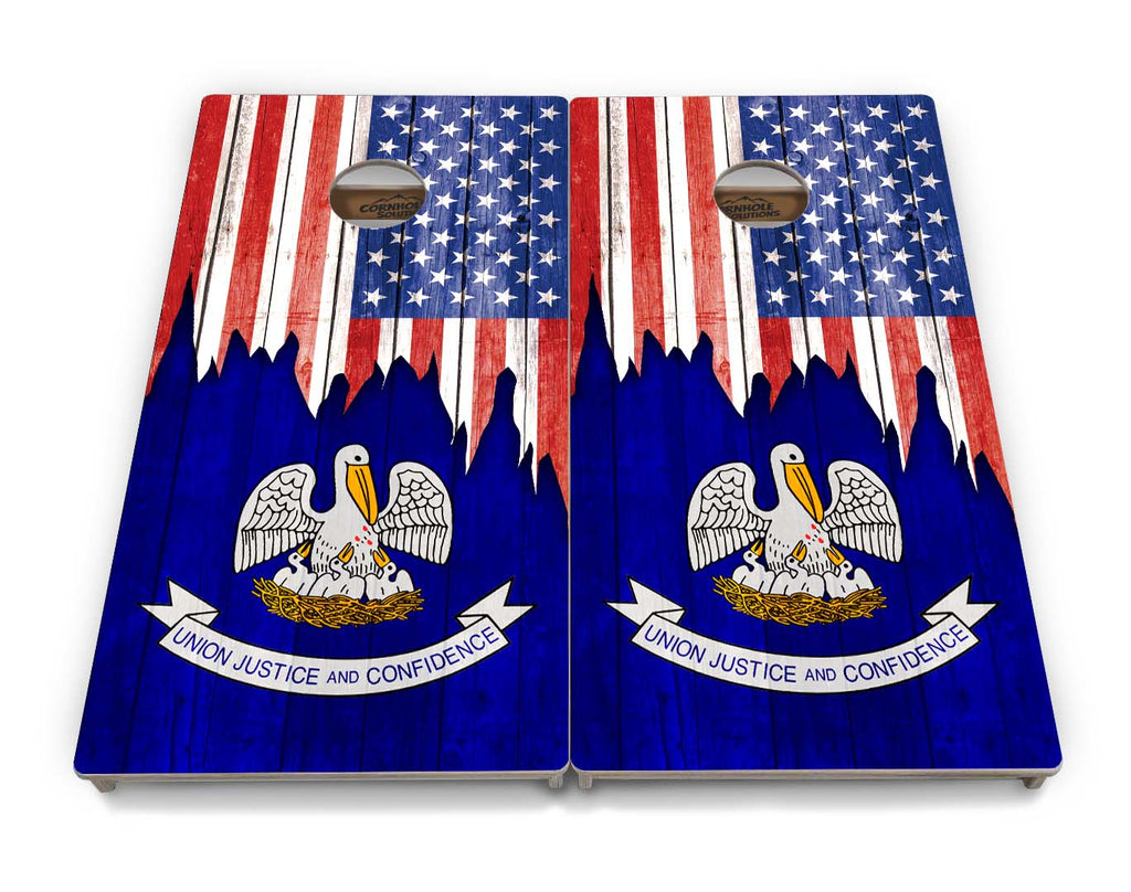 State Flags Hawaii to Maryland Cornhole Boards - Professional Tournament Series