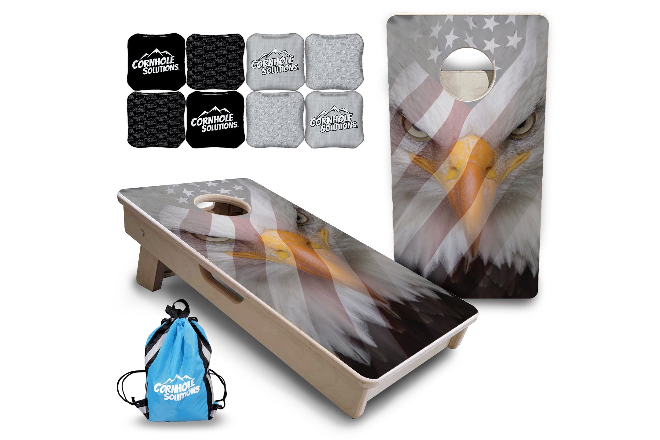 Freedom Eagle - Mini or Vacation Size Cornhole Boards