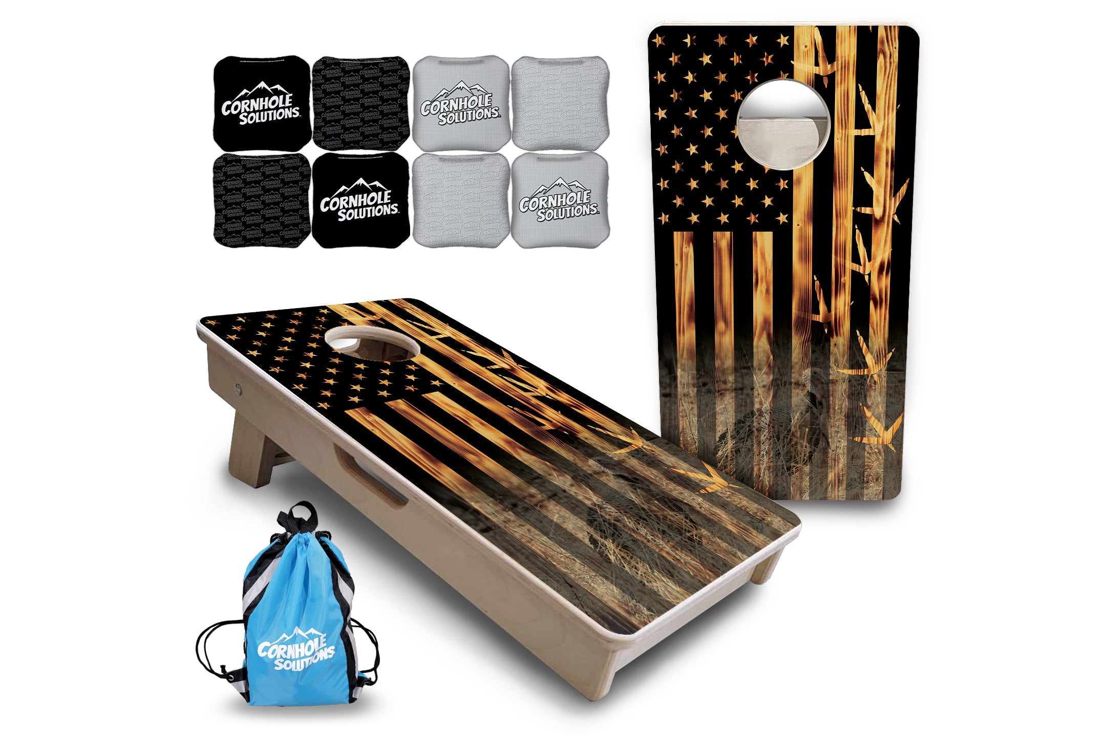 Hidden Turkey - Mini or Vacation Size Cornhole Boards