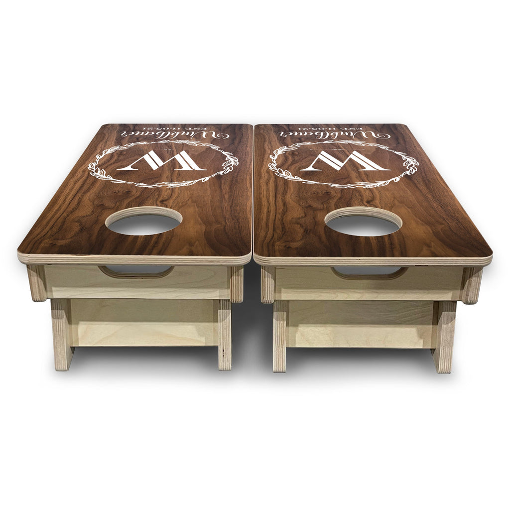 Wreath - Mini or Vacation Size Cornhole Boards