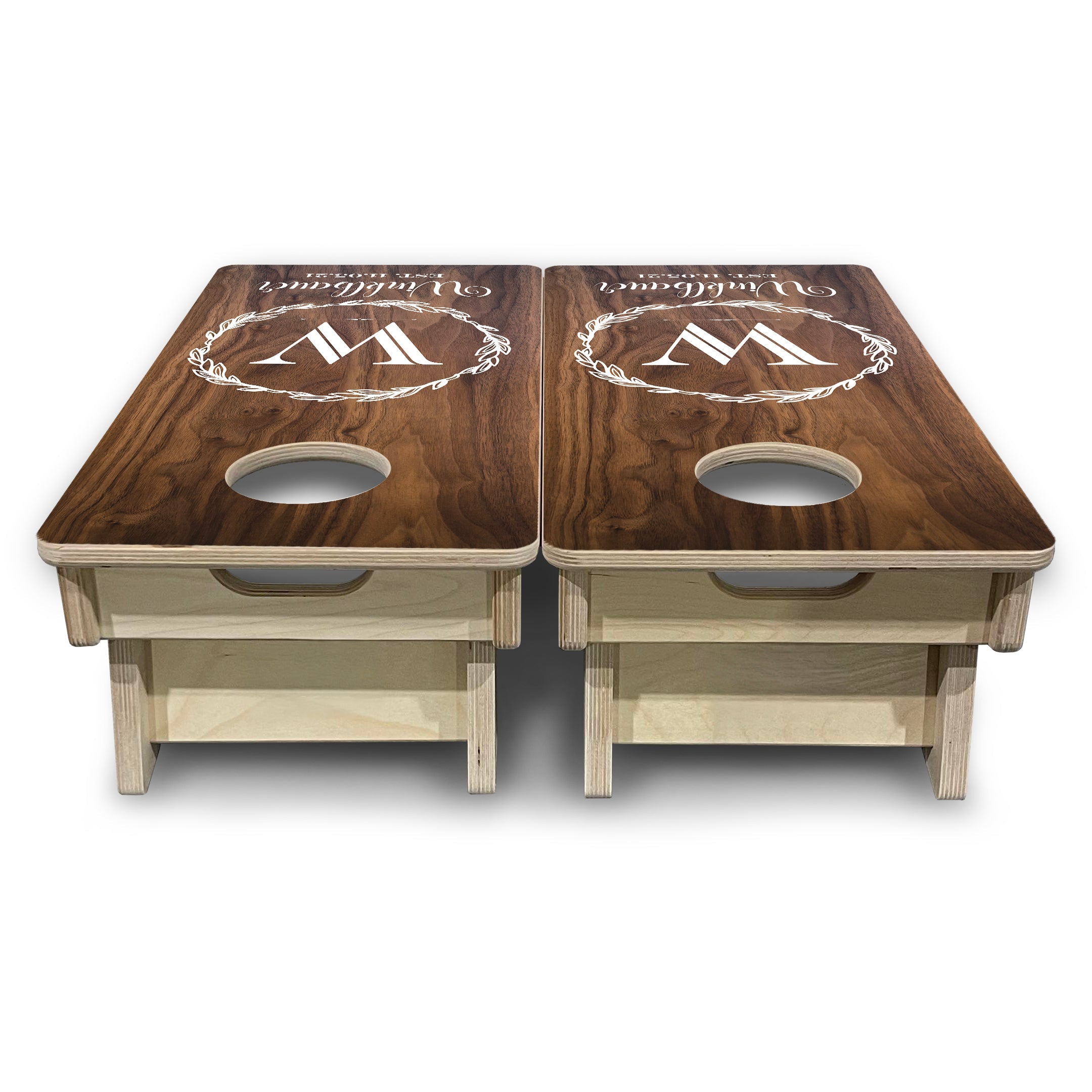 Wreath - Mini or Vacation Size Cornhole Boards