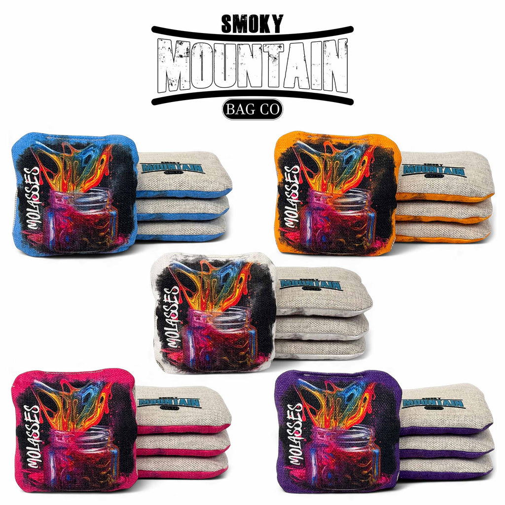 Smoky Mountain Bag Co – Professional Cornhole Bags (Set of 4) Molasses