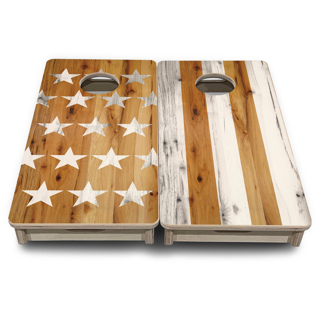 Large Stars & Stripes - Mini or Vacation Size Cornhole Boards