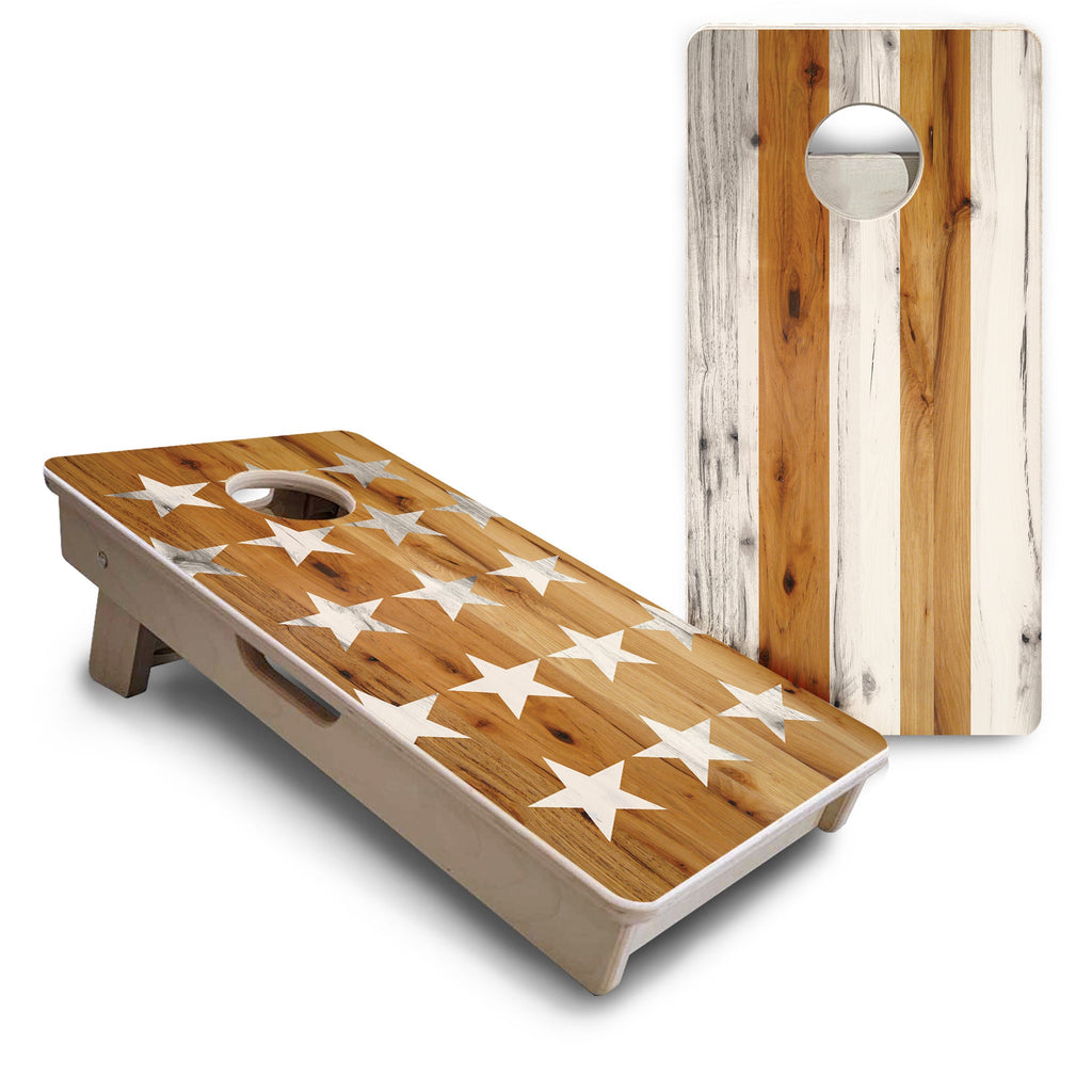 Large Stars & Stripes - Mini or Vacation Size Cornhole Boards