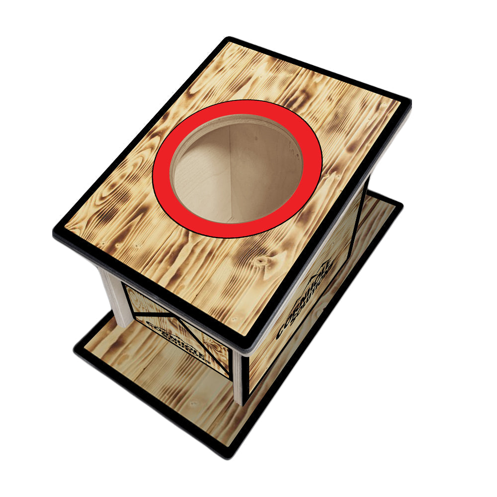 Airmail Box - Burnt CS Logo