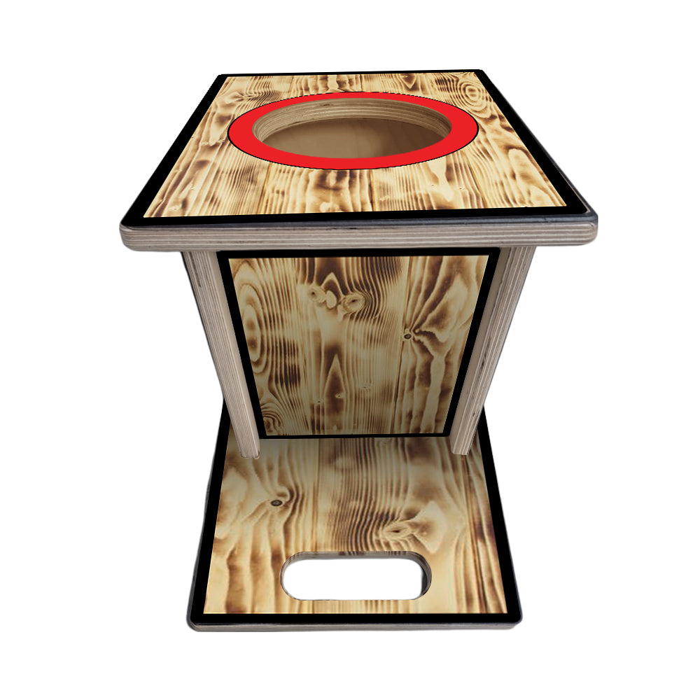 Airmail Box - Burnt CS Logo