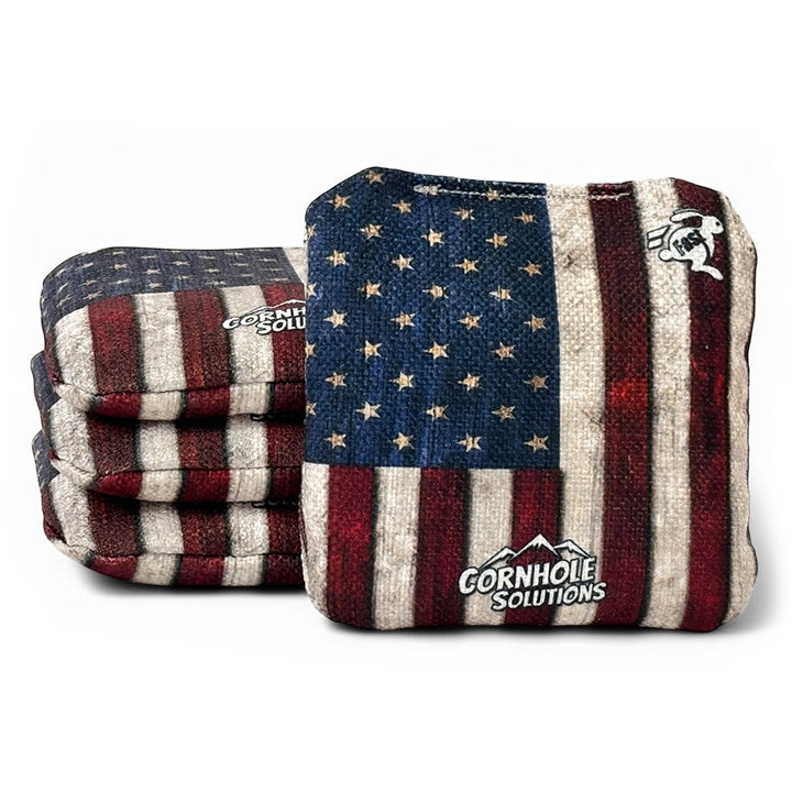 DTOM  Flag Bags Rec Cornhole Bags – Set of 8 (DTOM & Flag)