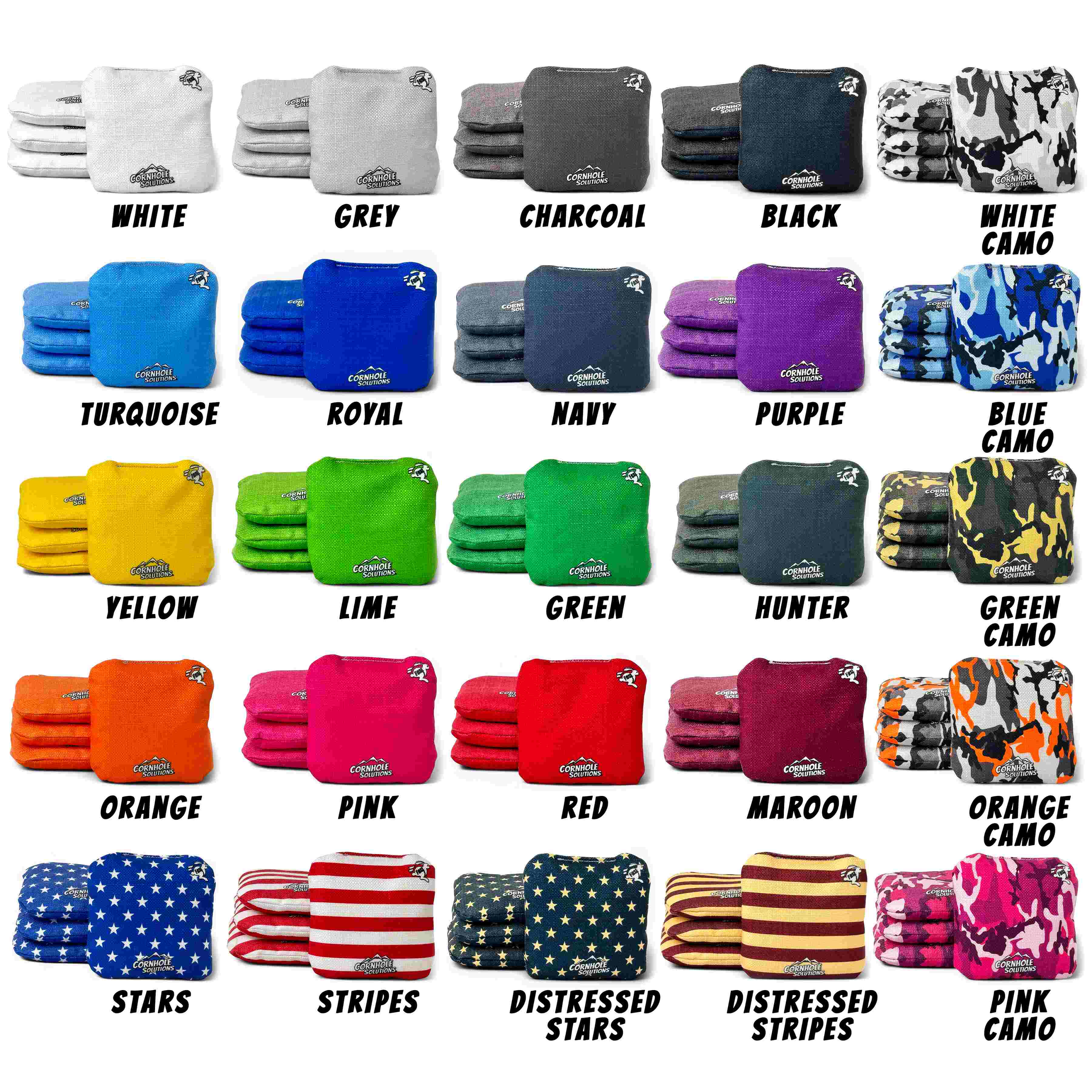 Rec Cornhole Bags – Set of 8 (Pick 2 Colors)