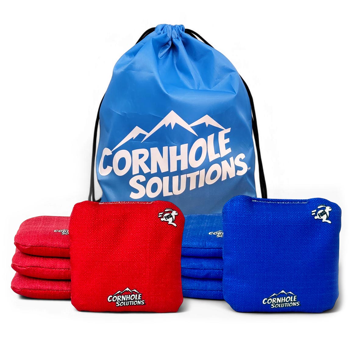 Red & Royal Bags Rec Cornhole Bags – Set of 8