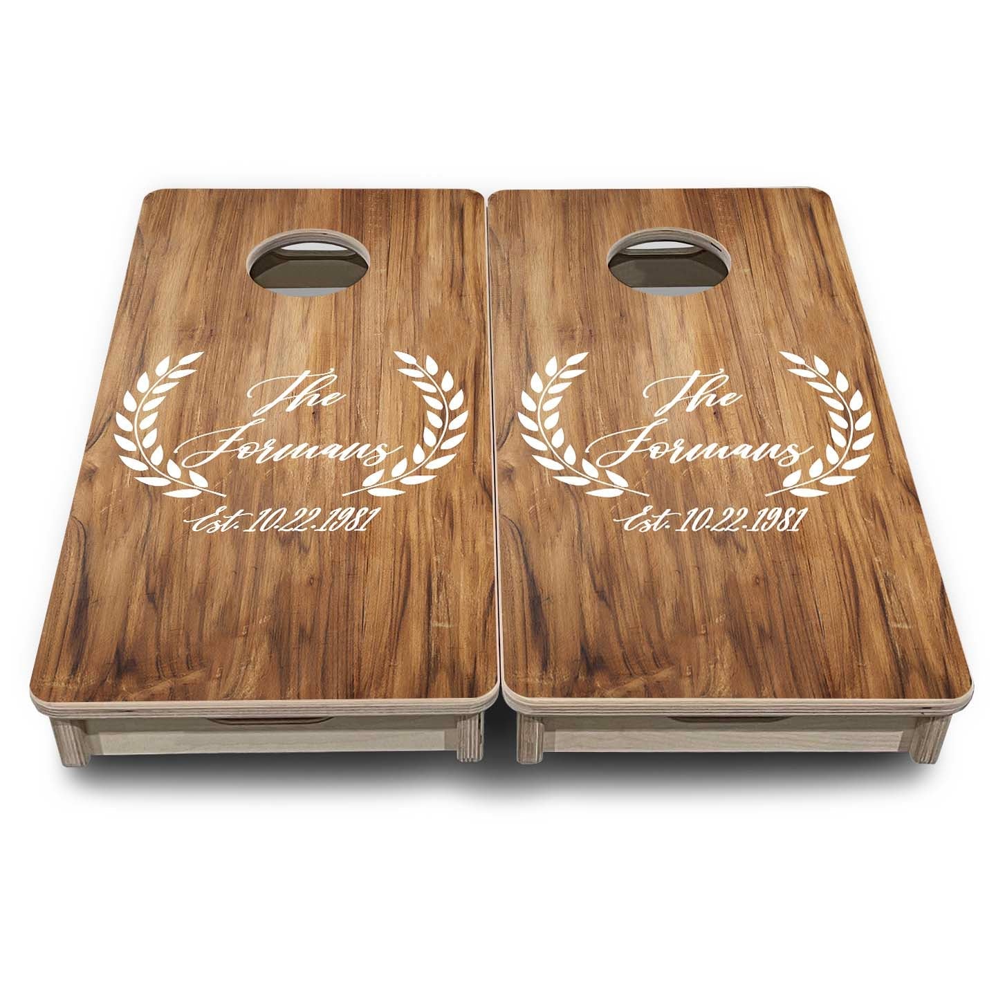 Laurel - Mini or Vacation Size Cornhole Boards