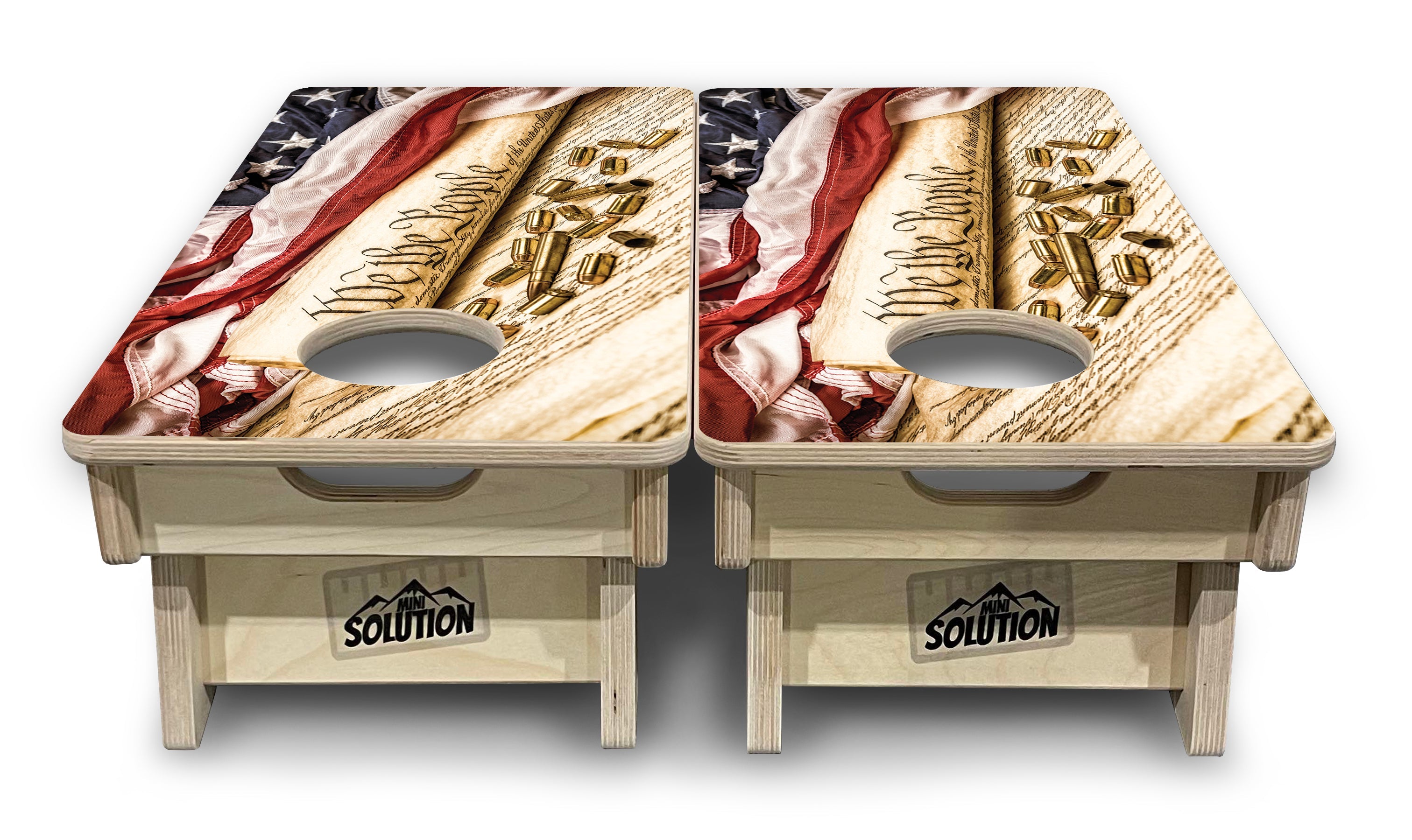 DTOM & WTP - Mini or Vacation Size Cornhole Boards