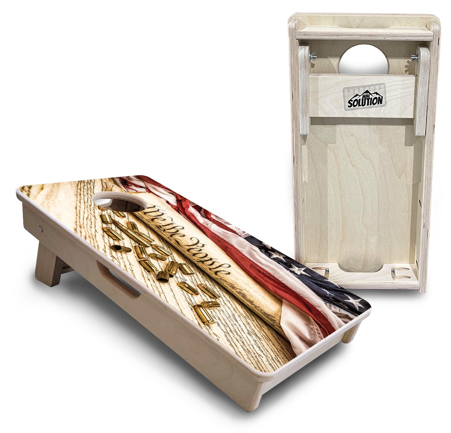 DTOM & WTP - Mini or Vacation Size Cornhole Boards